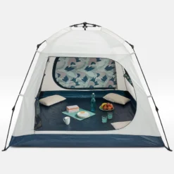 Quechua Abri De Camping 4 Places - Base Easy Fresh - Polyvalent, Instantané à Arceaux 12 Quechua Abri De Camping 4 Places - Base Easy Fresh - Polyvalent, Instantané à Arceaux -Tente Magasin abri de camping 4 places base easy fresh polyvalent instantane a arceaux 2