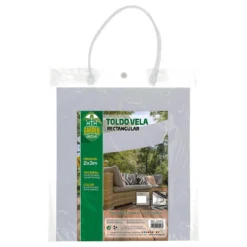 Auvent Rectangulaire En Polyester Aktive Garden Coloris Blanc -Tente Magasin auvent rectangulaire en polyester aktive garden coloris blanc 3