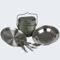Batterie De Cuisine De Camping, Assiette Plate & Creuse Et Couverts Set 9 Batterie De Cuisine De Camping, Assiette Plate & Creuse Et Couverts Set -Tente Magasin batterie de cuisine de camping assiette plate and creuse et couverts set 2
