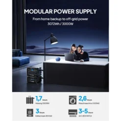 BLUETTI AC300+B300 Générateur Électrique 3072Wh,LiFePO4 Pour Panne De Courant -Tente Magasin bluetti ac300b300 generateur electrique 3072whlifepo4 pour panne de courant 3