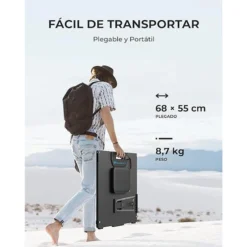 BLUETTI Panneau Solaire MP200 Pour Camping, Jardin, Voyage -Tente Magasin bluetti panneau solaire mp200 pour camping jardin voyage 3