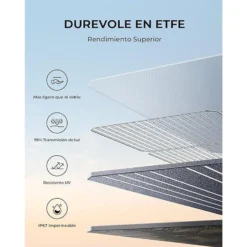 BLUETTI Panneau Solaire PV120S Pour Camping, Jardin, Voyage -Tente Magasin bluetti panneau solaire pv120s pour camping jardin voyage 3