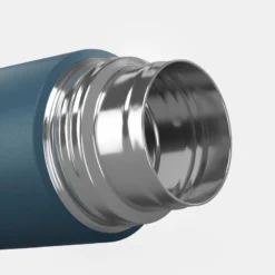 Quechua Bouteille Isotherme Inox 0,4L Avec Gobelet Pour La Randonnée - Bleu -Tente Magasin bouteille isotherme inox 04l avec gobelet pour la randonnee bleu 6