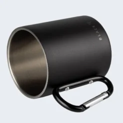 Camping Tasse Isotherme Mousqueton, Assiette Plate Et Couverts Set | Acier Inox -Tente Magasin camping tasse isotherme mousqueton assiette plate et couverts set acier inox 3