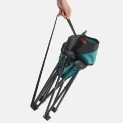 Quechua CHAISE BASSE PLIANTE DE CAMPING MH100 Bleue -Tente Magasin chaise basse pliante de camping mh100 bleue 2