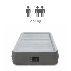 Intex Comfort-Plush 'Queen' - Lit Gonflable - 203x152x33cm - Compris Les Accessoires -Tente Magasin comfort plush queen lit gonflable 203x152x33cm compris les accessoires 2