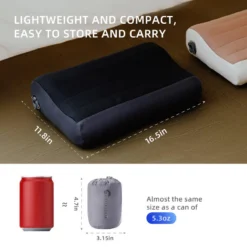 Coussin D'air Flextail Gear Zero Pillow - Beige -Tente Magasin coussin dair flextail gear zero pillow beige 6