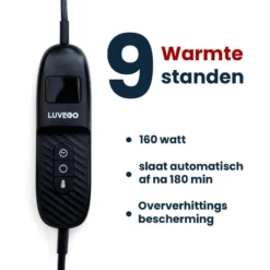 Couverture Électrique Luvego Avec Polaire/Sherpa - Brun Foncé 10 Couverture Électrique Luvego Avec Polaire/Sherpa - Brun Foncé -Tente Magasin couverture electrique luvego avec polairesherpa brun fonce 3