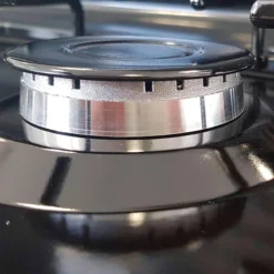 MPM Cuisinière à Gaz Portable Pour Le Camping Avec 3 Feux Couvercle Smile -Tente Magasin cuisiniere a gaz portable pour le camping avec 3 feux couvercle smile 4