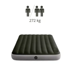 Intex Downy Full Airbed - Lit Gonflable - 191x137x25cm - Avec Accessoires -Tente Magasin downy full airbed lit gonflable 191x137x25cm avec accessoires 2