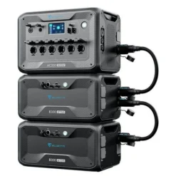 Générateur Solaire BLUETTI AC300+2B300, 6144Wh LiFePO4 Batterie Pour Vanlife