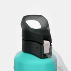 Quechua Gourde Alu 1L Avec Bouchon à Ouverture Rapide Pour La Randonnée - Vert -Tente Magasin gourde alu 1l avec bouchon a ouverture rapide pour la randonnee vert 4