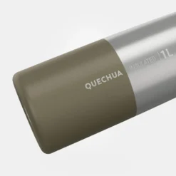 Quechua Gourde Isotherme Inox 1L Bouchon à Ouverture Rapide Pour La Randonnée - Kaki -Tente Magasin gourde isotherme inox 1l bouchon a ouverture rapide pour la randonnee kaki 2