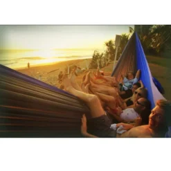 TICKET TO THE MOON Hamac King SizeAqua / Gris Foncé -Tente Magasin hamac king sizeaqua gris fonce 3