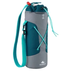 Quechua Housse Isotherme Pour Gourde Randonnée 1,2 à 1,5 Litre Gris/bleu -Tente Magasin housse isotherme pour gourde randonnee 12 a 15 litre grisbleu 4