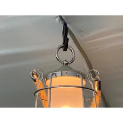 Lampe Lanterne De Camping LED Kiruna - Rechargeable - USB - Bambou - Style Rétro -Tente Magasin lampe lanterne de camping led kiruna rechargeable usb bambou style retro 3