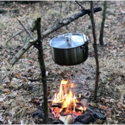 Origin Outdoors Pot Tribal En Acier Inoxydable 10 Litres -Tente Magasin origin outdoors pot tribal en acier inoxydable 10 litres 5