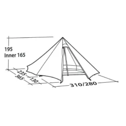 Robens Cône Vert PRS - Tipi Tent Pour Quatre Personnes 7 Robens Cône Vert PRS - Tipi Tent Pour Quatre Personnes -Tente Magasin robens cone vert prs tipi tent pour quatre personnes 2