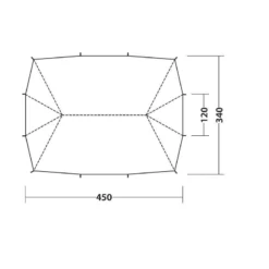 Robens Tarp PRS Twin Summit -Tente Magasin robens tarp prs twin summit 3