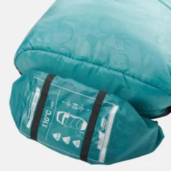 Quechua SAC DE COUCHAGE ENFANT 2 EN 1 - SLEEPIN BED JUNIOR 10°C BLEU -Tente Magasin sac de couchage enfant 2 en 1 sleepin bed junior 10c bleu 6