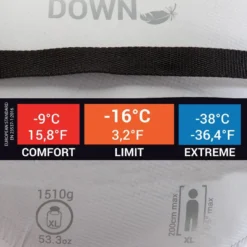 Simond Sac De Couchage MAKALU II Light -9° Taille XL -Tente Magasin sac de couchage makalu ii light 9 taille xl 6