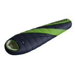 Husky Sac De Couchage Momie Espace -6°C 2021 220 X 85 Cm - Gris Avec Vert - Adultes -Tente Magasin sac de couchage momie espace 6c 2021 220 x 85 cm gris avec vert adultes 2