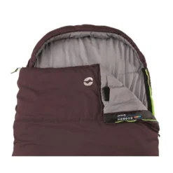 Sac De Couchage Outwell Campion Lux Aubergine L -Tente Magasin sac de couchage outwell campion lux aubergine l 2