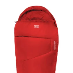 HIGHLANDER Sac De Couchage Sleepline 350 Momie 4°C Rouge -Tente Magasin sac de couchage sleepline 350 momie 4c rouge 4