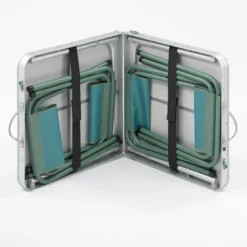 Quechua TABLE DE CAMPING PLIANTE - 4 TABOURETS - 4 À 6 PERSONNES 13 Quechua TABLE DE CAMPING PLIANTE - 4 TABOURETS - 4 À 6 PERSONNES -Tente Magasin table de camping pliante 4 tabourets 4 a 6 personnes 3