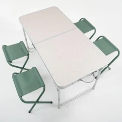 Quechua TABLE DE CAMPING PLIANTE - 4 TABOURETS - 4 À 6 PERSONNES 14 Quechua TABLE DE CAMPING PLIANTE - 4 TABOURETS - 4 À 6 PERSONNES -Tente Magasin table de camping pliante 4 tabourets 4 a 6 personnes 4