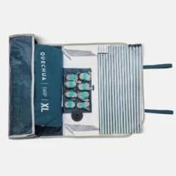 Quechua TARP ABRI CAMPING MULTIFONCTION - FRESH XL -Tente Magasin tarp abri camping multifonction fresh xl 9