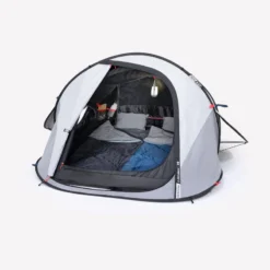 Quechua Tente De Camping - 2 SECONDS - 2 Places - Fresh & Black -Tente Magasin tente de camping 2 seconds 2 places fresh and black 3