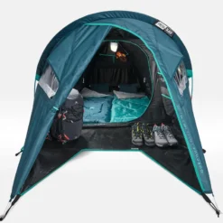 Quechua Tente De Camping - MH100 XL - 2 Places - Fresh & Black 14 Quechua Tente De Camping - MH100 XL - 2 Places - Fresh & Black -Tente Magasin tente de camping mh100 xl 2 places fresh and black 4