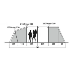 Tente De Camping Outwell Winwood 8 -Tente Magasin tente de camping outwell winwood 8 3