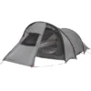 Tente De Trekking Quickhiker Ultralight 3 Personnes Gris Clair
