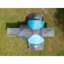 Tente Dôme Hammerfest 4 Plus - Camping - 2 Cabines - 4 Personnes - 2 Entrées -Tente Magasin tente dome hammerfest 4 plus camping 2 cabines 4 personnes 2 entrees 4