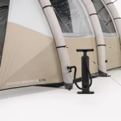 Quechua Tente Gonflable De Camping - Air Seconds 6.3 XXL F&B - 6 Personnes - 3 Chambres -Tente Magasin tente gonflable de camping air seconds 63 xxl f and b 6 personnes 3 chambres 4