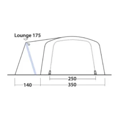 Tente Gonflable Outwell Oakdale 5PA -Tente Magasin tente gonflable outwell oakdale 5pa 4