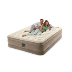 Intex Ultra Plush Queen Airbed - Lit Gonflable - 203x152x46cm - Compris Accessoires -Tente Magasin ultra plush queen airbed lit gonflable 203x152x46cm compris accessoires 2